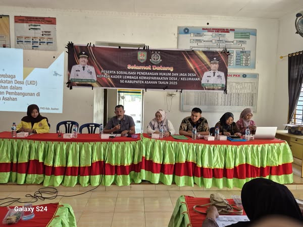 Sosialisasi Peranan Hukum dan Jaga Desa